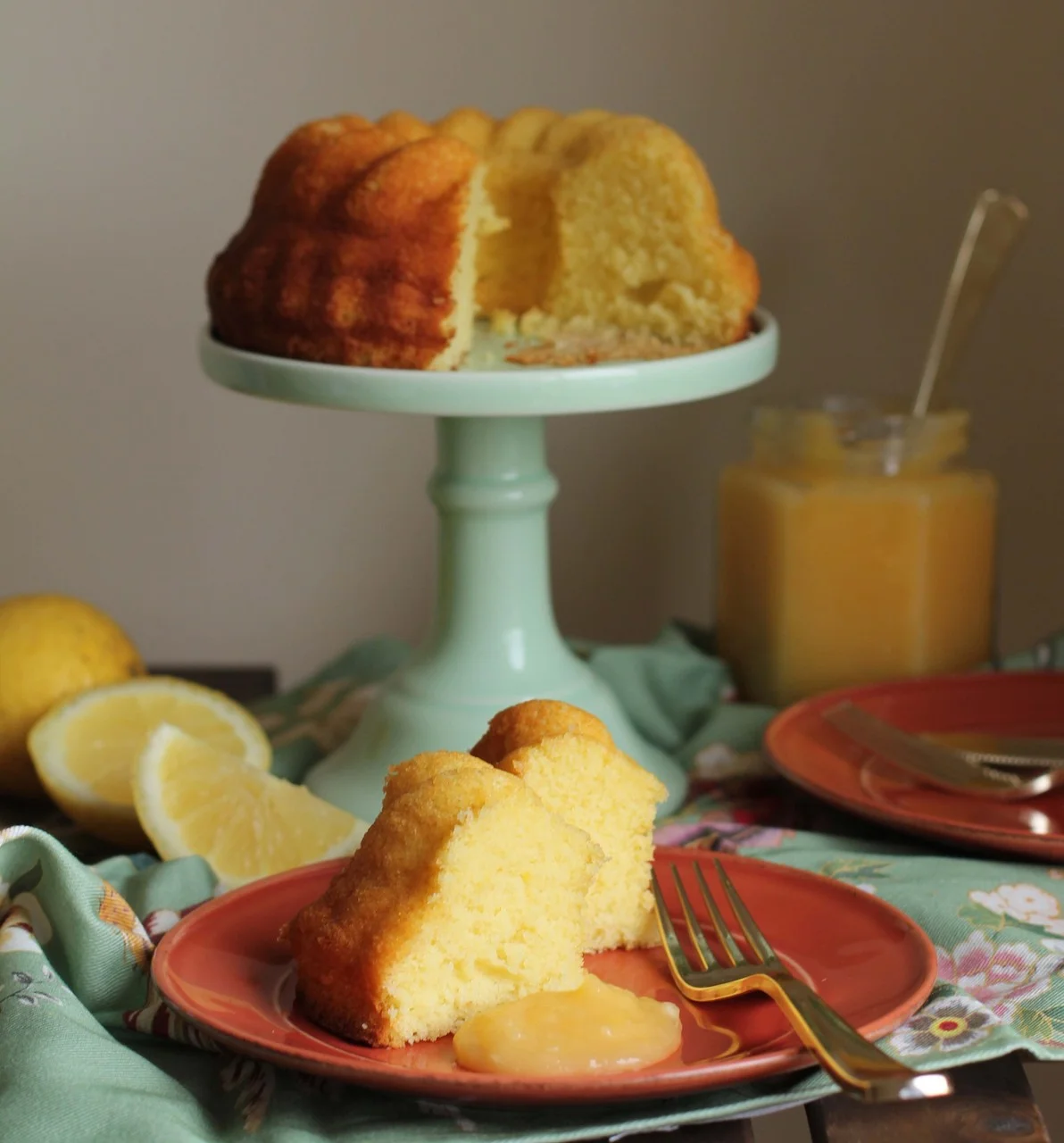 Bolo chiffon de limão