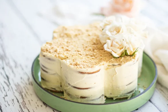 Bolo de bolacha com limão