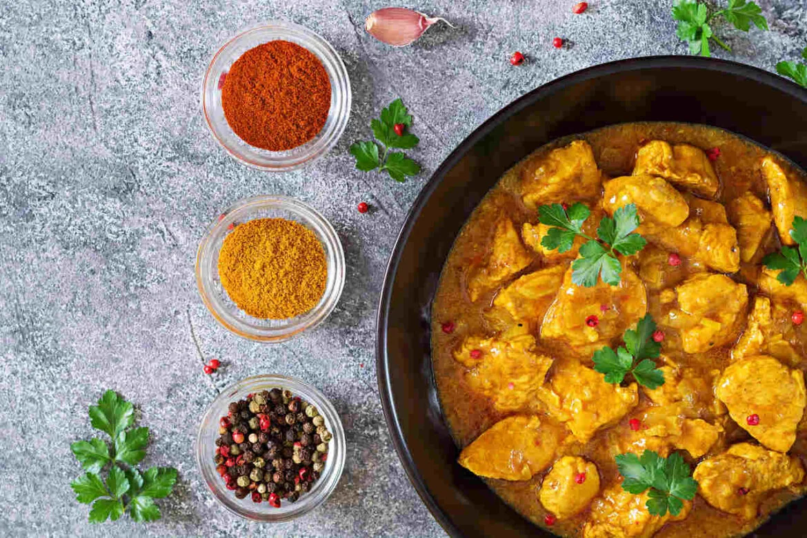 Frango tikka masala