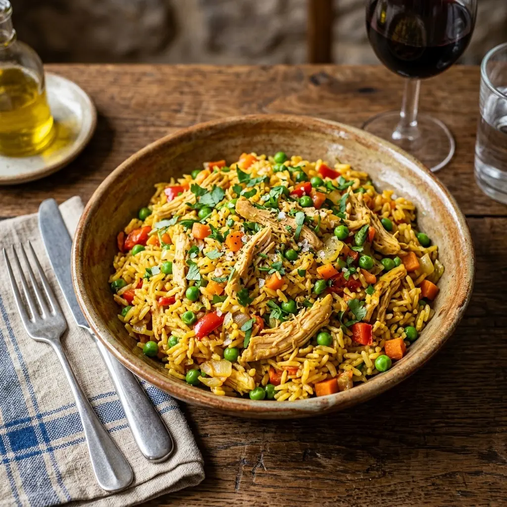 Arroz de Frango tradicional português